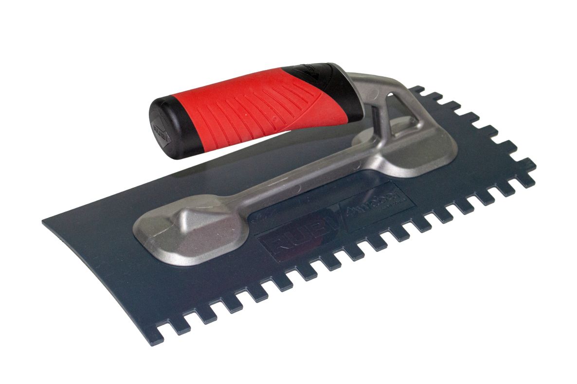 Rubi 66972 Grzebień do kleju TECH-FLEX z otwartym uchwytem RUBIFLEX