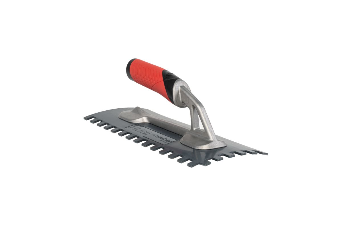 Rubi 66974 Grzebień do kleju TECH-FLEX z otwartym uchwytem RUBIFLEX