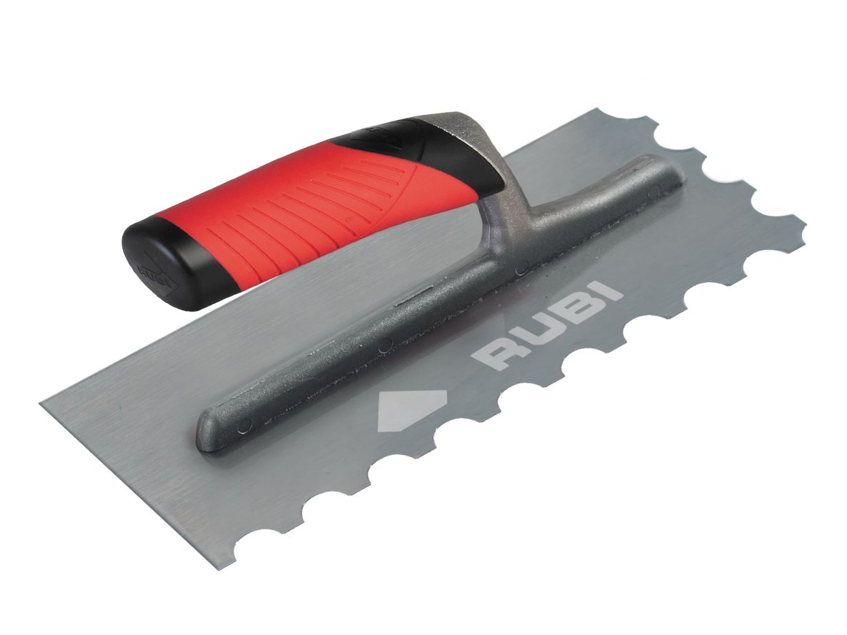 Rubi 72910 Stalowy grzebień do kleju 28 cm R-10