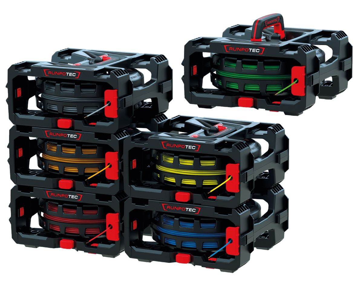 Runpotec 10217 Dyspenser kablowy CB 260 Skrzynka kablowa 6-częściowa