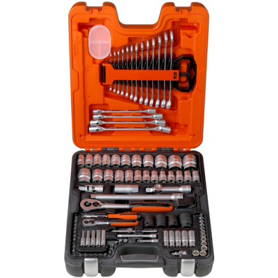 Bahco S106 Zestaw kluczy nasadowych 1/4''''-1/2'''' 6-stronny Metric/Inch 106 części