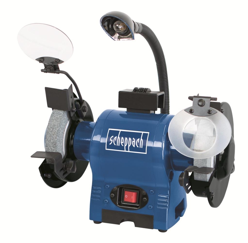 Scheppach 4903104901 BG150 Podwójna szlifierka 150 mm