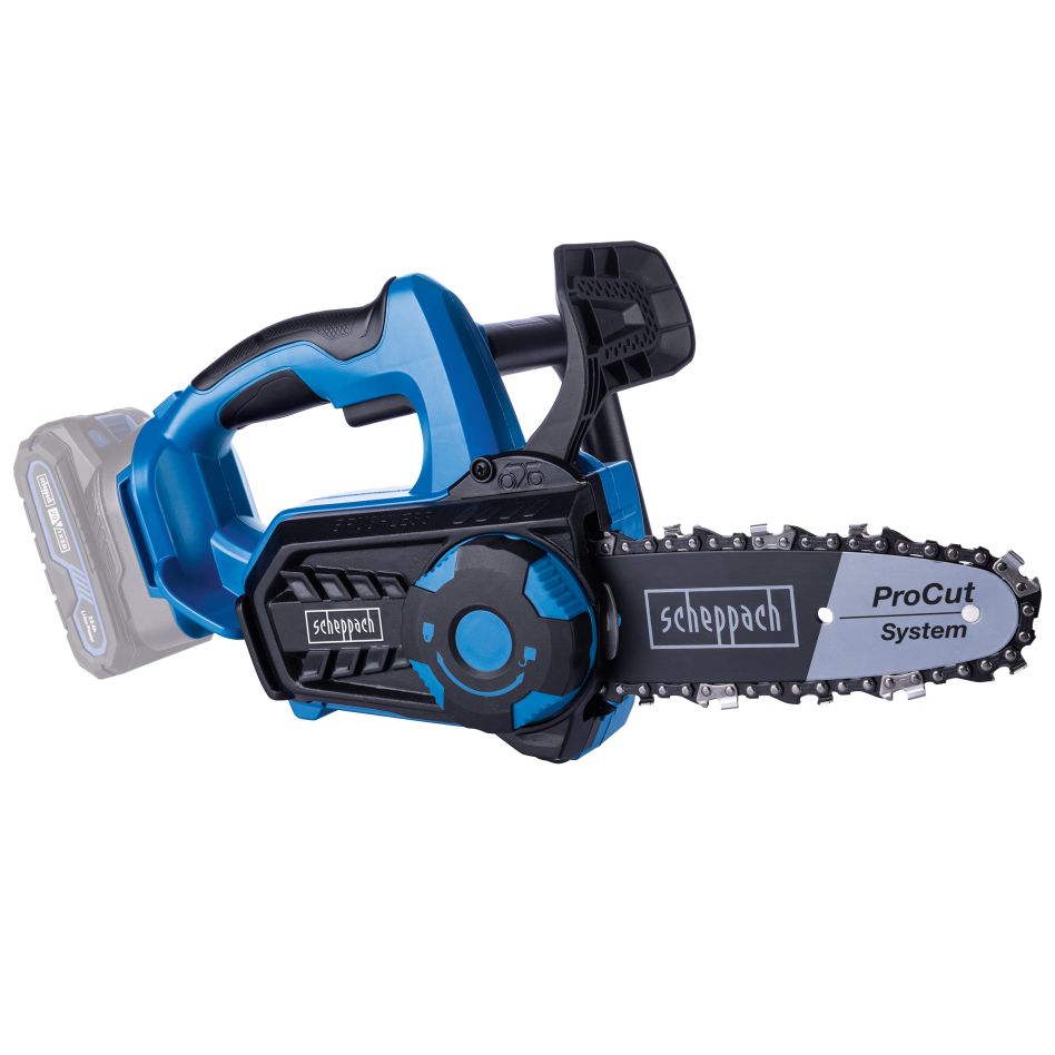 Scheppach 5910311900 Akumulatorowa pilarka łańcuchowa 20V BC-TCS200-X 8 cali