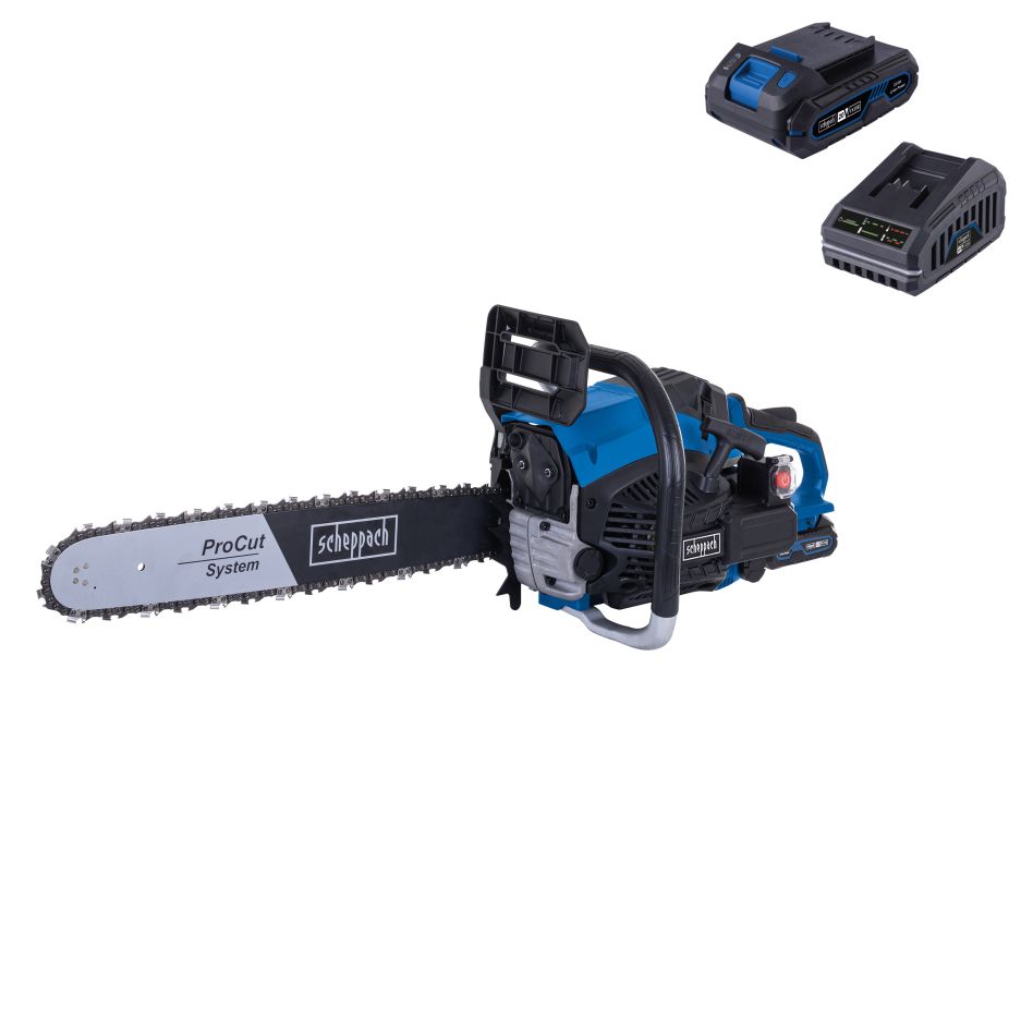 Scheppach 5910116903 Pilarka spalinowa 20V PCS56E 56cc (z akumulatorem)