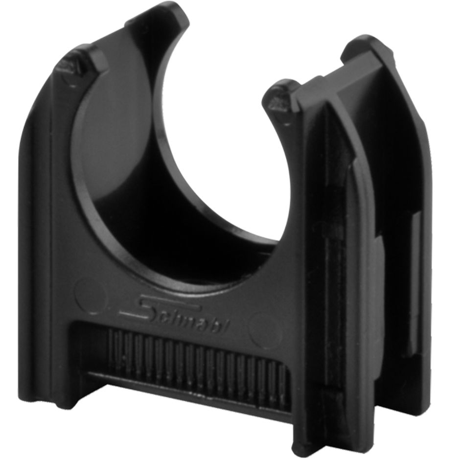 Schnabl 230419 Plastikowy bezhalogenowy zacisk do rur średnica 3/4 / 18,5-19,5mm czarny 200szt