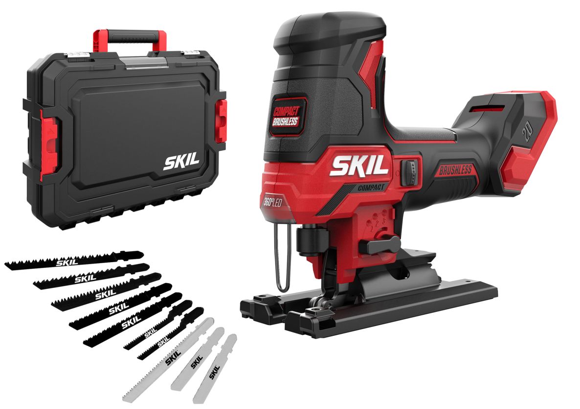 SKIL SW1E3440JA Wyrzynarka 20V Compact bezszczotkowa 135mm bez akumulatorów i ładowarki w walizce