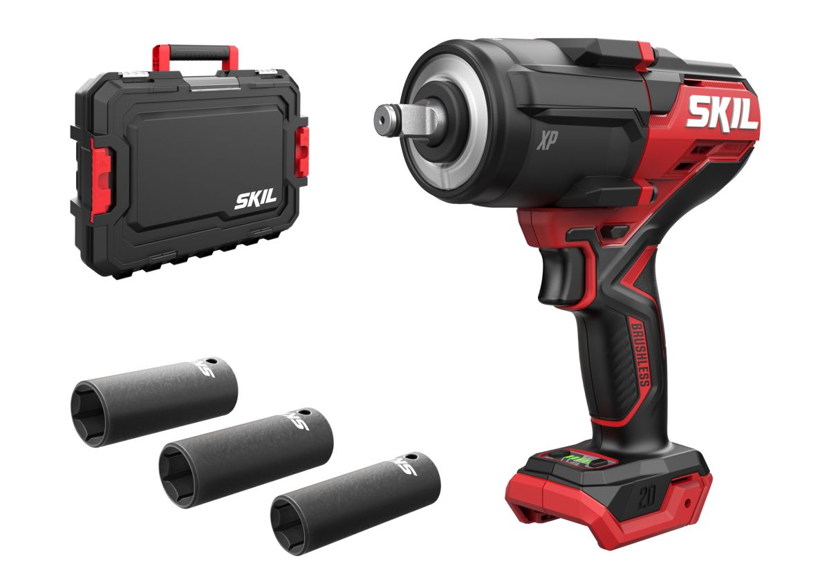 SKIL SD1E3285JA Klucz udarowy 1/2" 20V Compact bezszczotkowy 700Nm bez akumulatorów i ładowarki w walizce