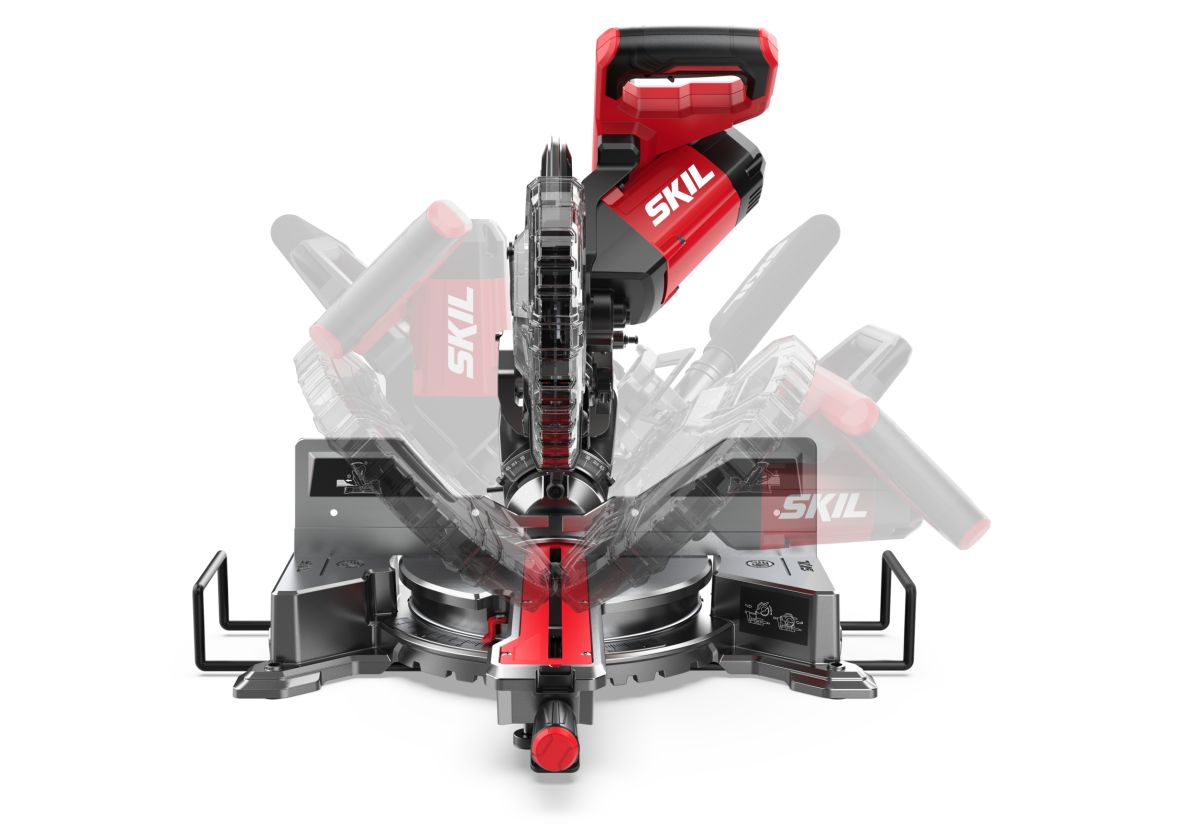 SKIL BT1E1321AA Przecinarka z funkcją ciągnięcia i "podw&oacute;jnym skosem" oraz linią cienia 254mm 2000W