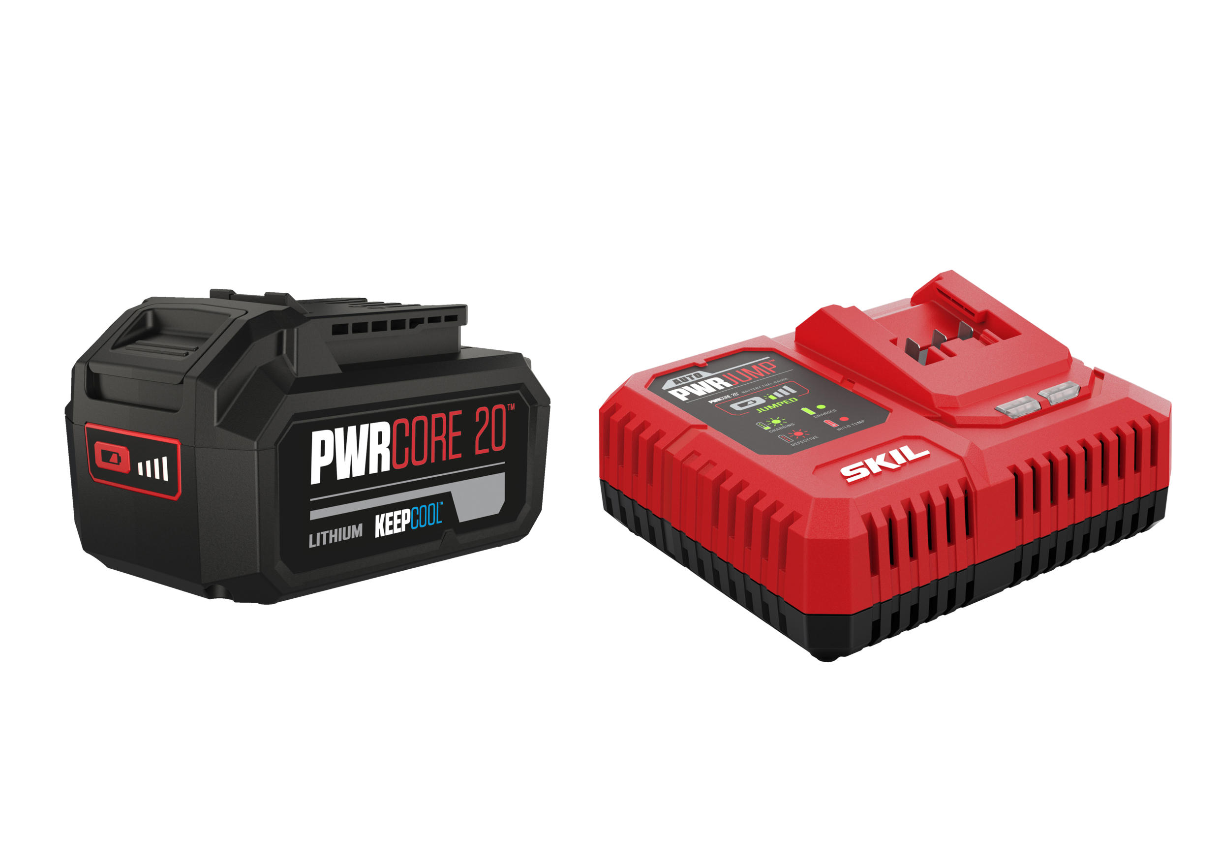 SKIL BC1E3111AA Zestaw startowy akumulator 20V 4.0Ah Keep Cool + szybka ładowarka PWRJump PWRCORE 20