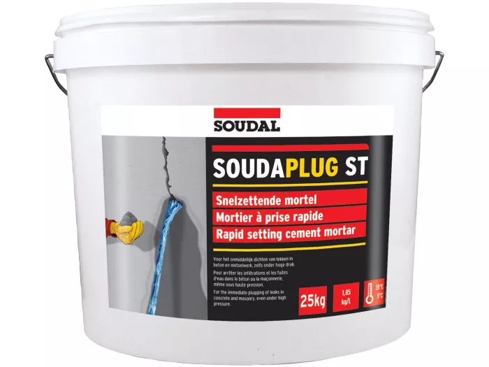 Soudal 126042 Soudaplug ST DFE &ndash; zaprawa szybkoschnąca