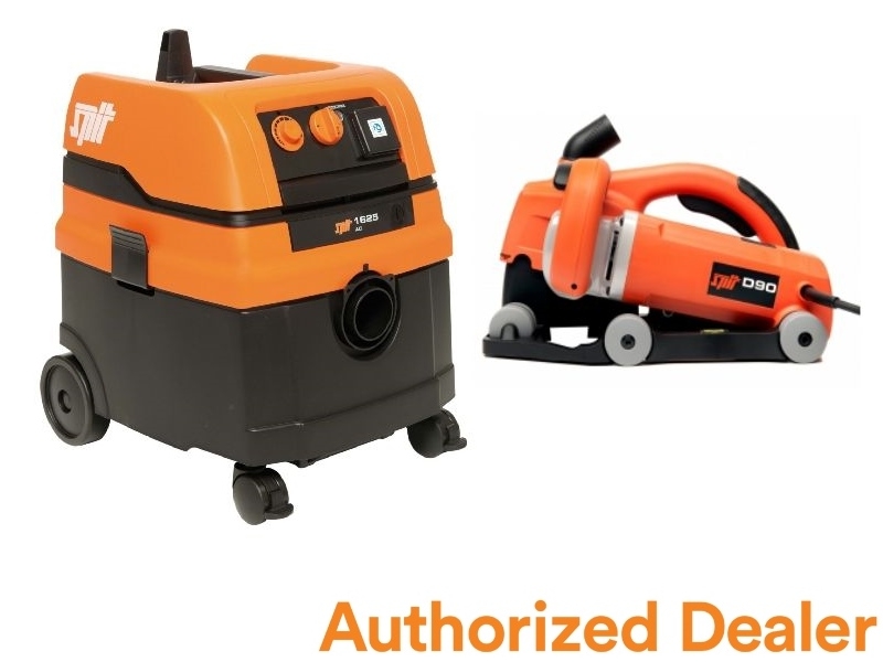 Spit 811245C10 Piła szczelinowa D90 + odkurzacz AC1625 + 10 x tarcza diamentowa