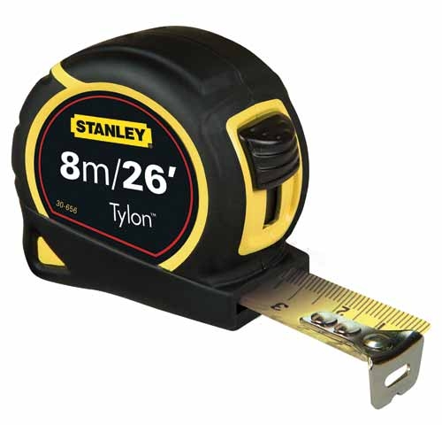 Stanley 0-30-656 Taśma miernicza Tylon 8M/24' - 25mm