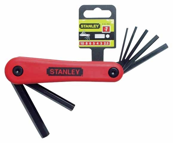 Stanley 4-69-262 Zestaw kluczy trzpieniowych 7 szt. 2,5-10 mm