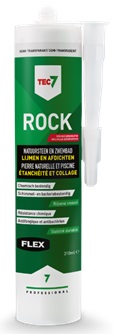 TEC7 539006000 Rock Półprzezroczysty Elastyczny uszczelniacz i klej 310ml