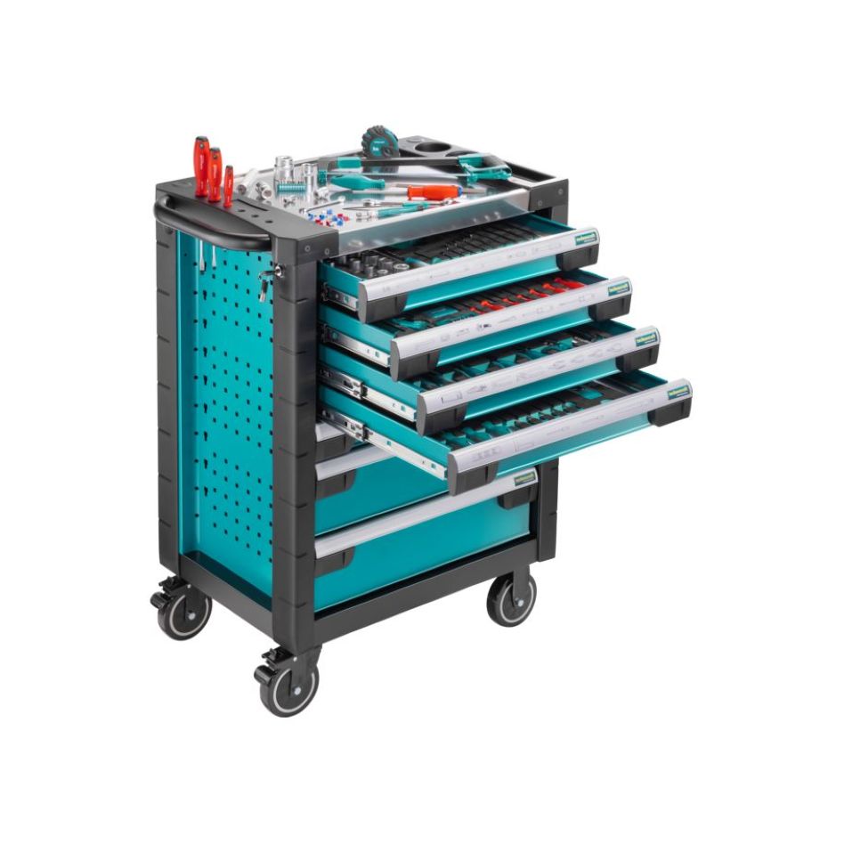technocraft 2022972 Wózek narzędziowy ALLROUND 2.0, 169 sztuk