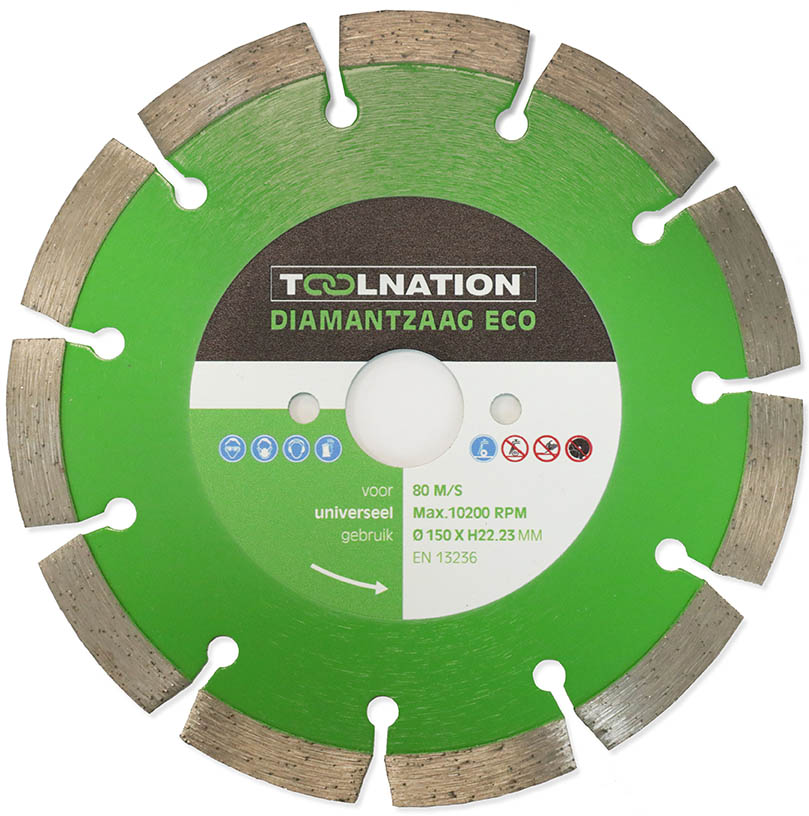Toolnation NSUE1509TN Tarcza diamentowa 150 mm ECO