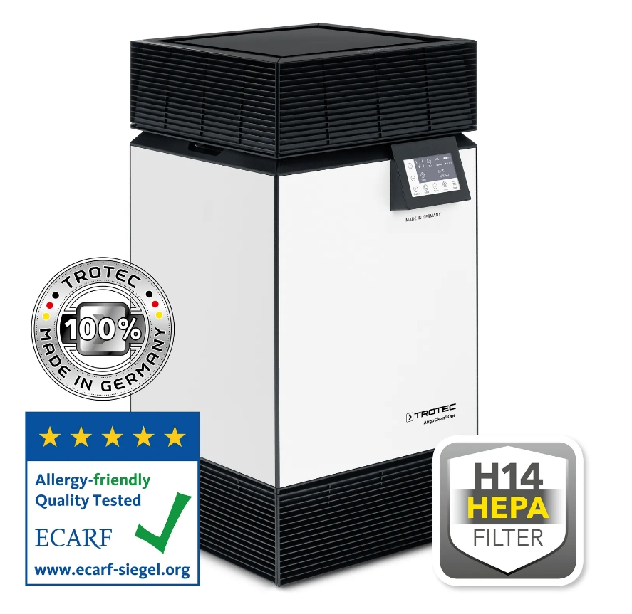 Trotec 1580001100 AirgoClean® ONE H14 Wysokowydajny oczyszczacz powietrza