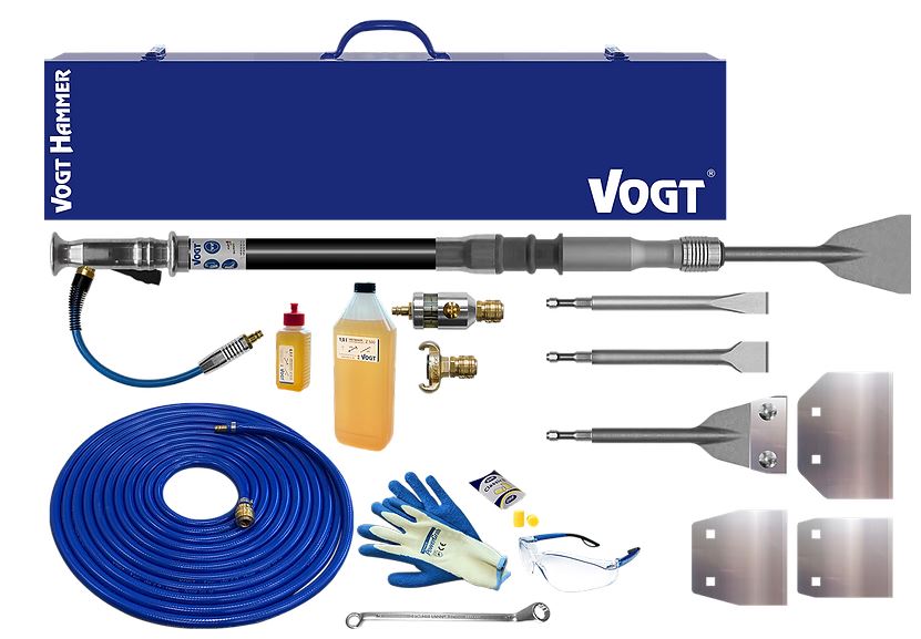 Vogt VH30-90SXL Chopper air Renovator/Painter/Tile set XL Set