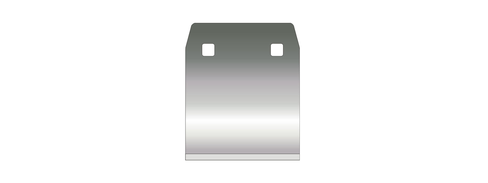 Vogt B100S Skrobak zaostrzony 120 x 100 mm