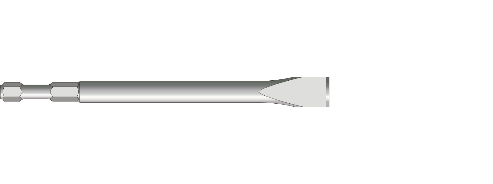 Vogt M200 Dłuto płaskie 14 x 260 mm