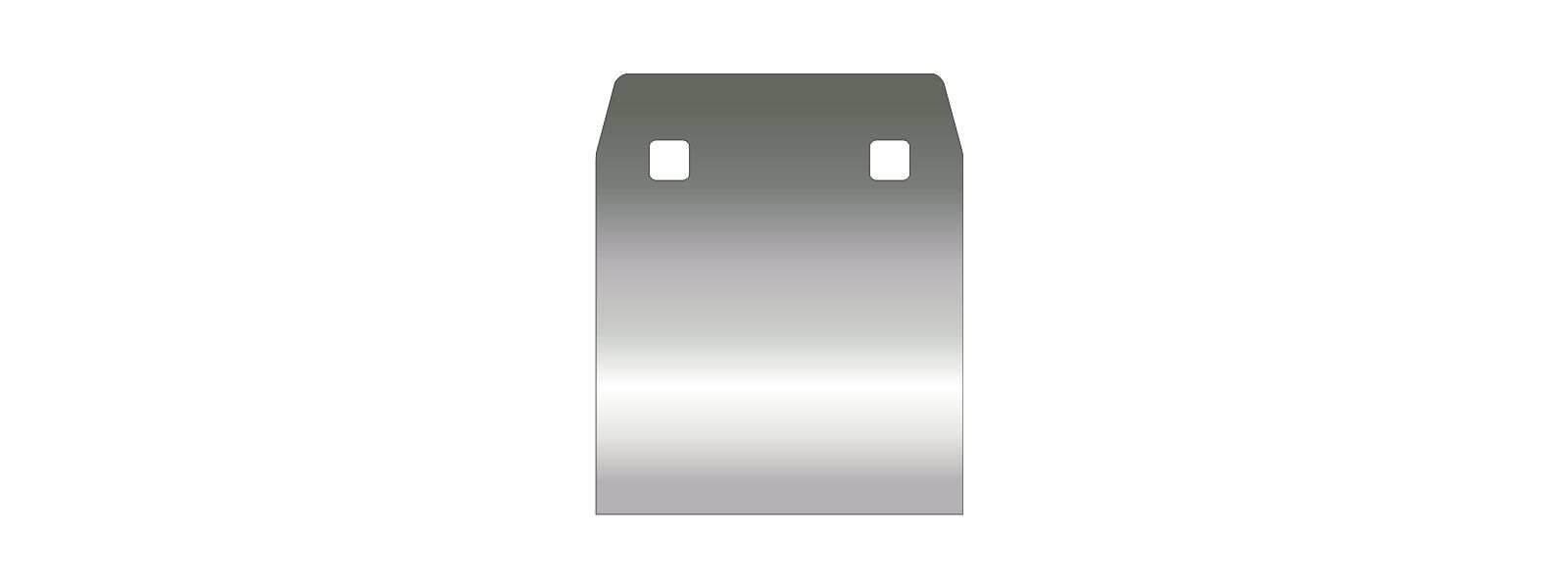 Vogt B100 Skrobak tępo szlifowany 120 x 100 mm