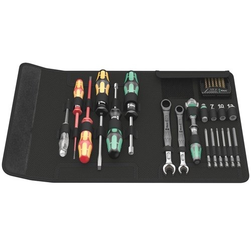 Wera 05135927001 Kraftform Kompakt SH 1 Zestaw sanitarno-grzewczy, 25 elementów