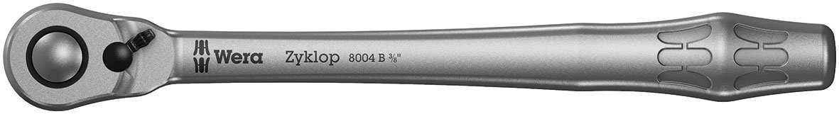 Wera 05004034001 8004 B Zyklop Grzechotka metalowa z zapadką przełączającą z napędem 3/8"