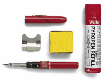 Weller T0051606599 Bezprzewodowa lutownica gazowa z regulacją temperatury. Niezależne od zasilania sieciowego.